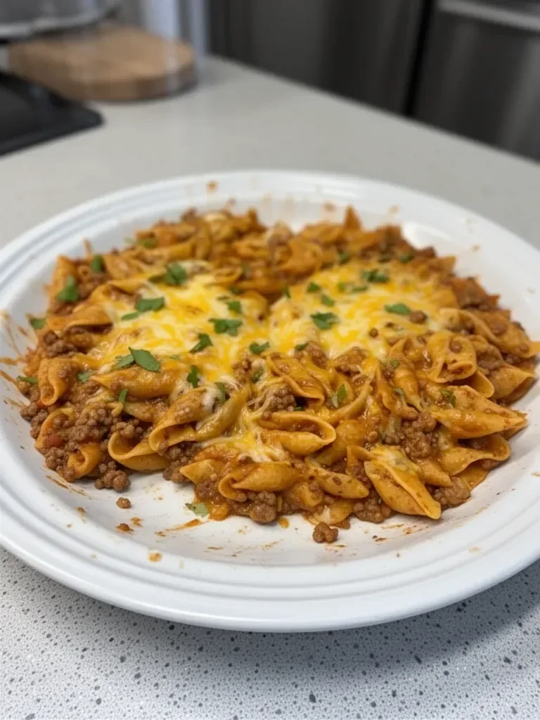 Cheesy Enchilada Hamburger Helper