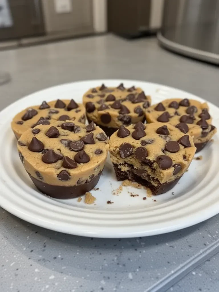 Chocolate Chip Cookie Dough Cups