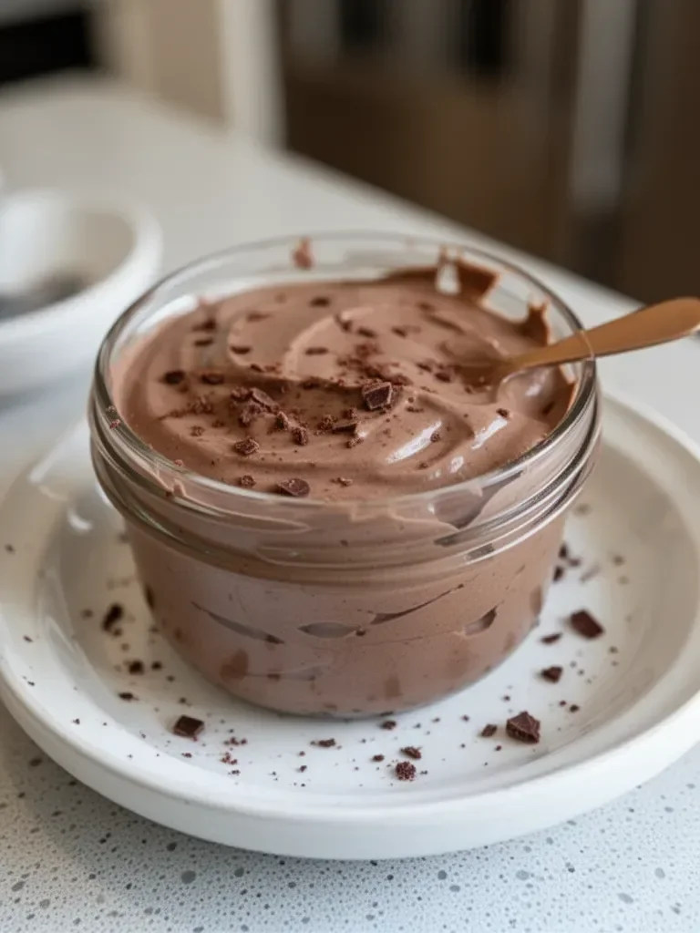 Chocolate Greek Yogurt Mousse
