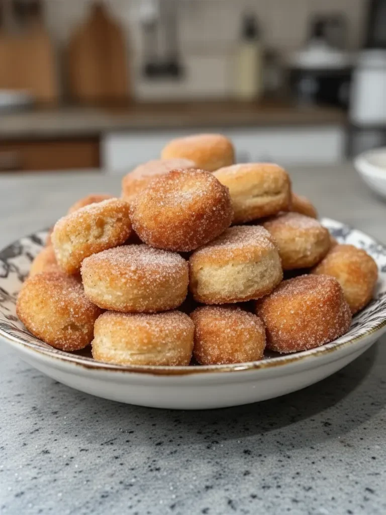 Cinnamon Sugar Biscuit Bites