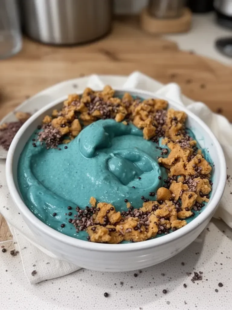 Cookie Monster Smoothie Bowl