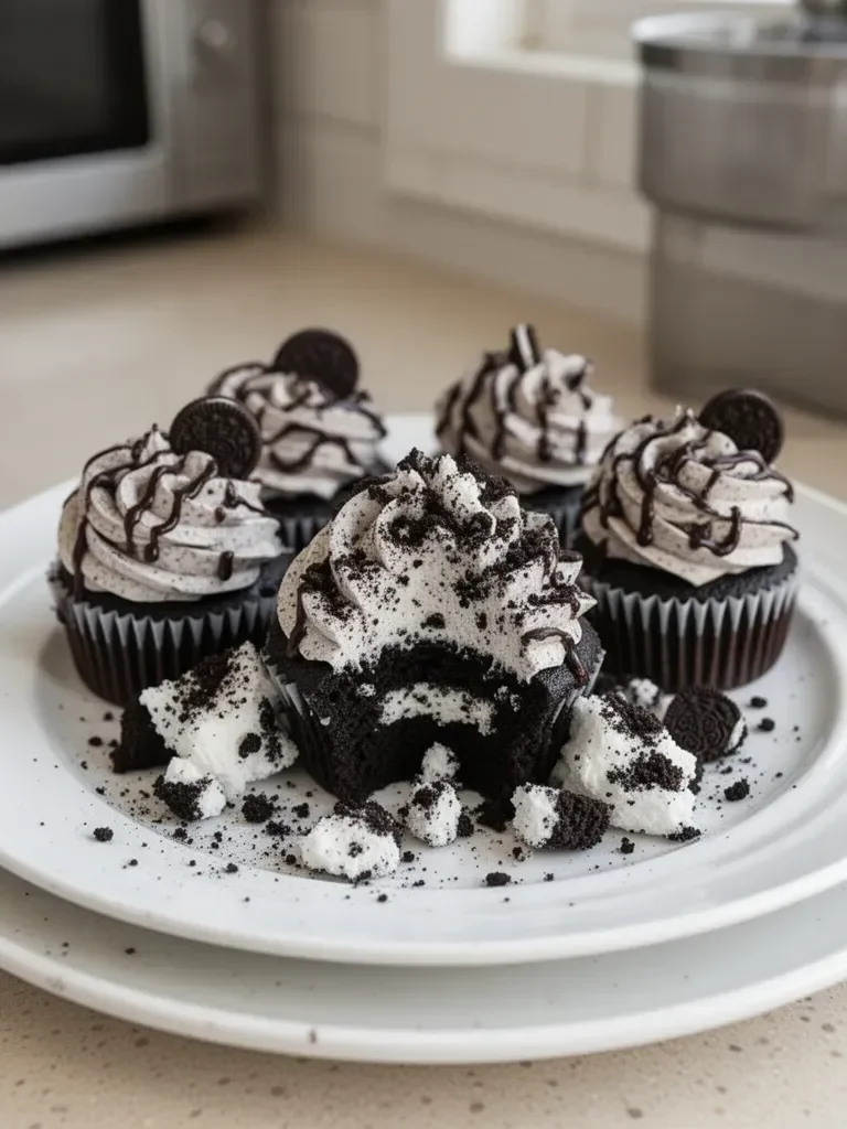 Cookies and Cream Cupcakes
