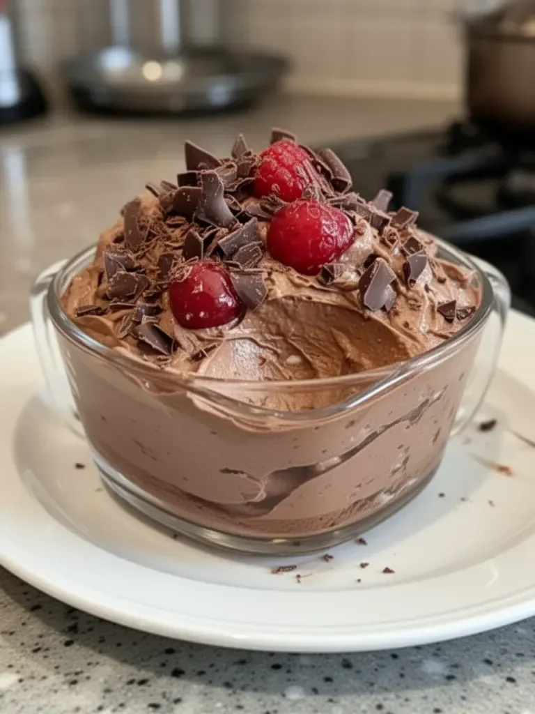 Cottage Cheese Chocolate Mousse Recipe