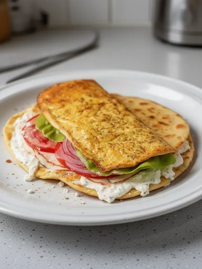 Cottage Cheese Flatbread