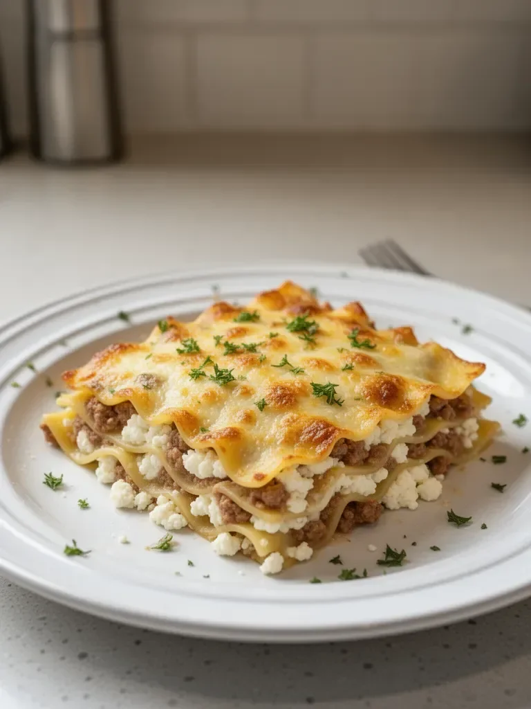 Cottage Cheese Lasagna Bowl