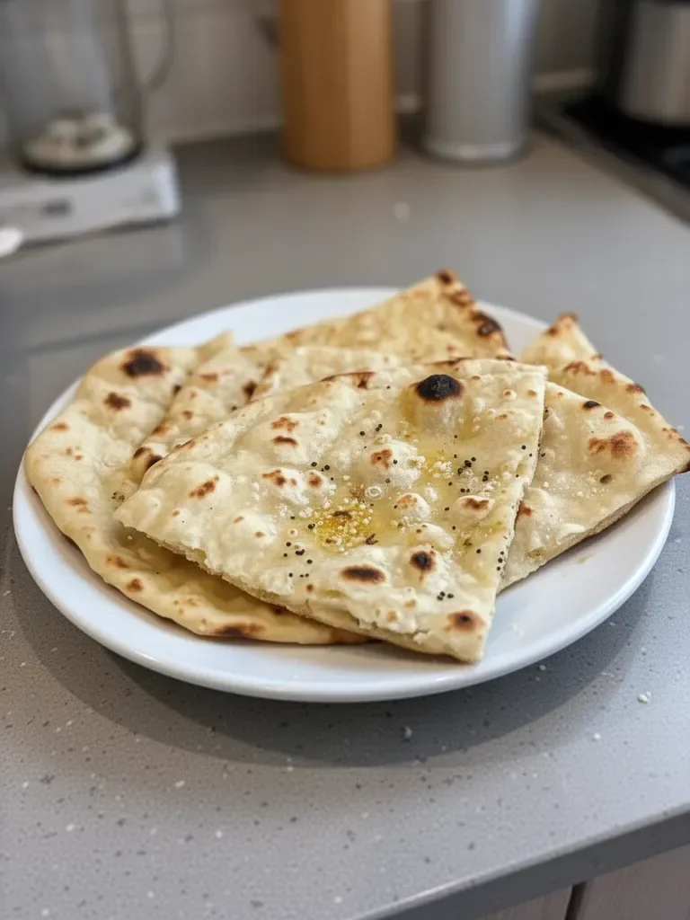 Cottage Cheese Naan Bread
