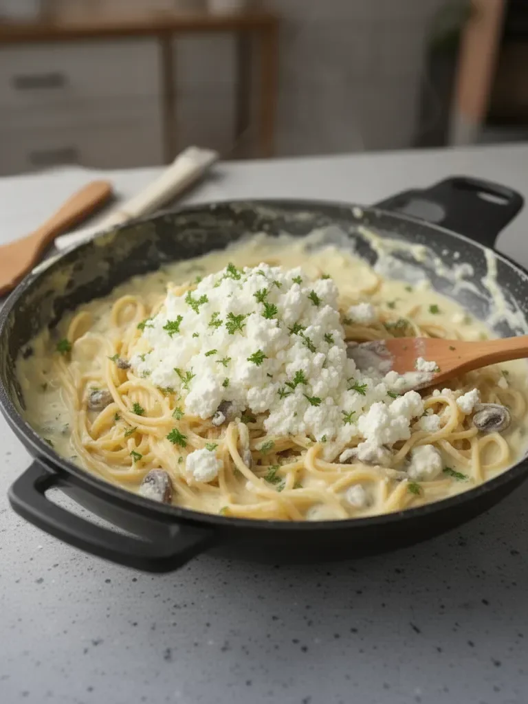 Cottage Cheese Pasta Sauce