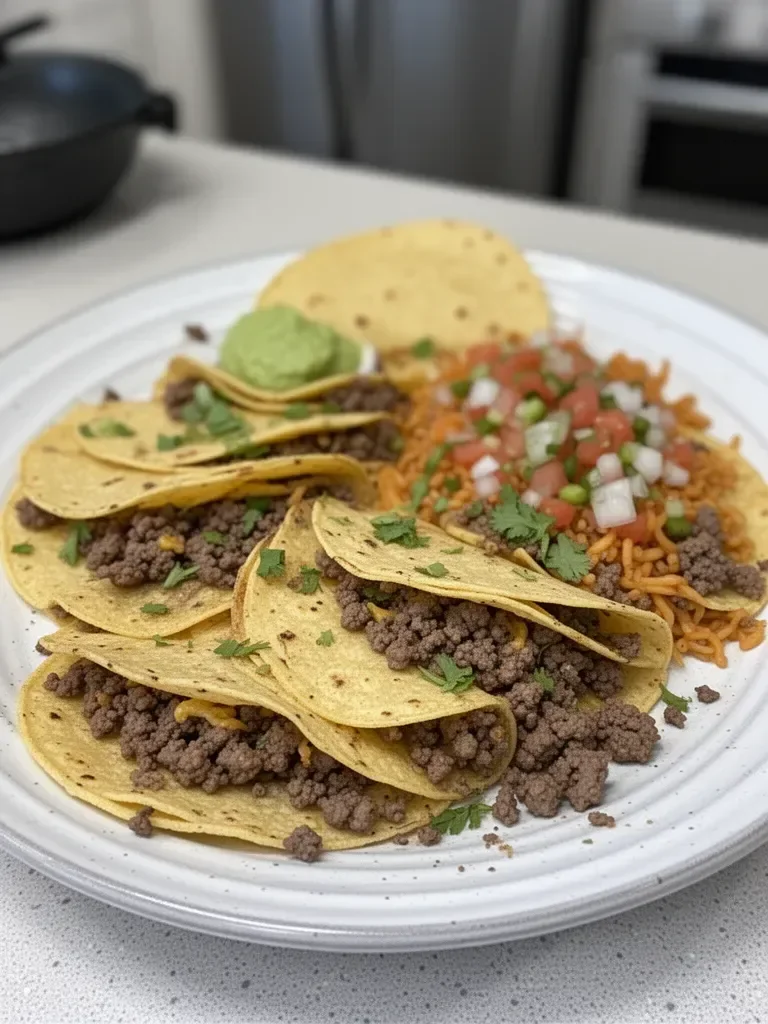 Crispy Ground Beef Tacos