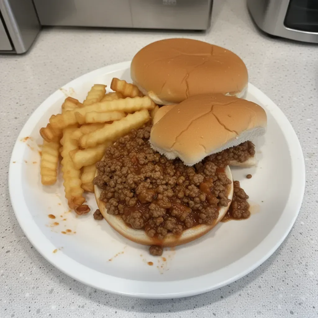 Easy 5-Ingredient Sloppy Joes recipe for a quick weeknight dinner.