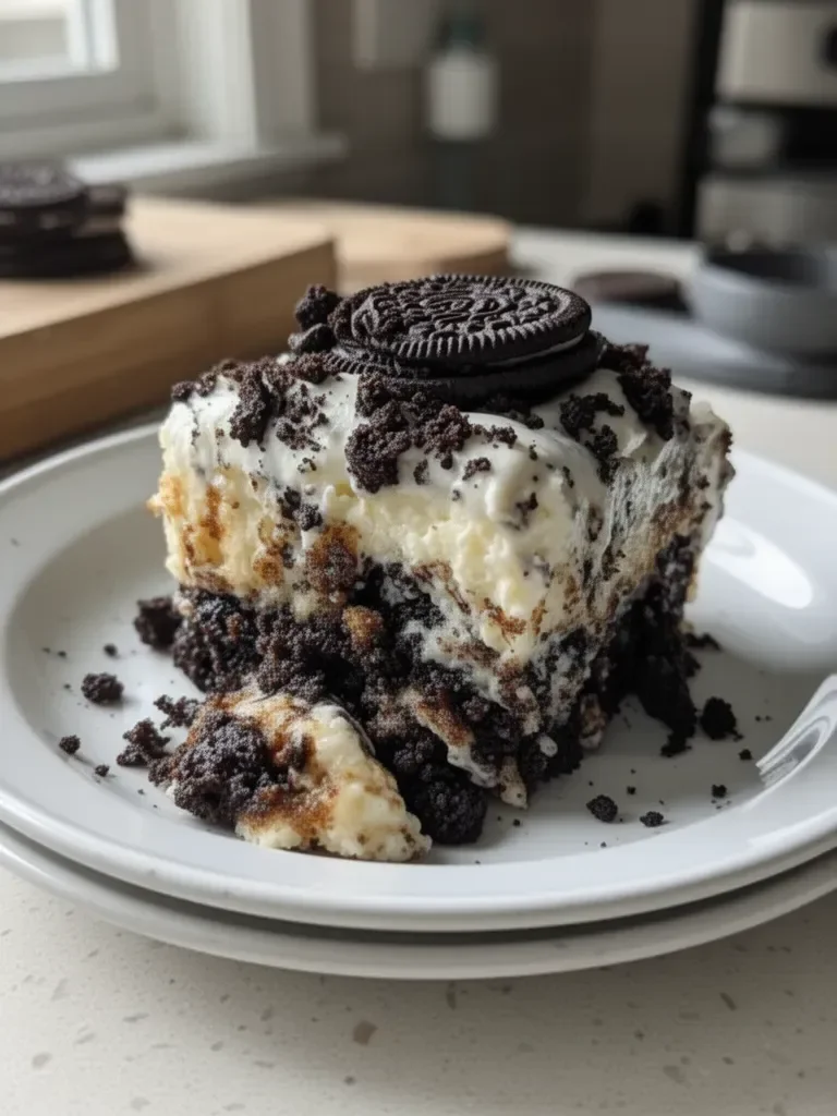 Easy Oreo Dump Cake
