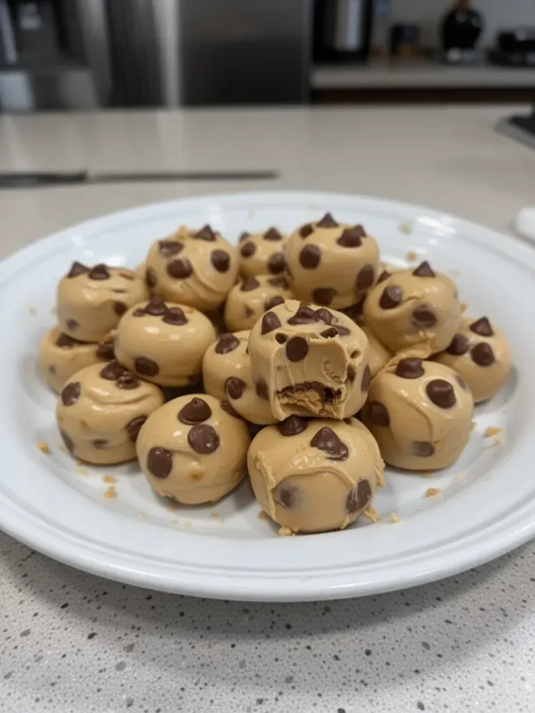 Frozen Greek Yogurt Peanut Butter Bites