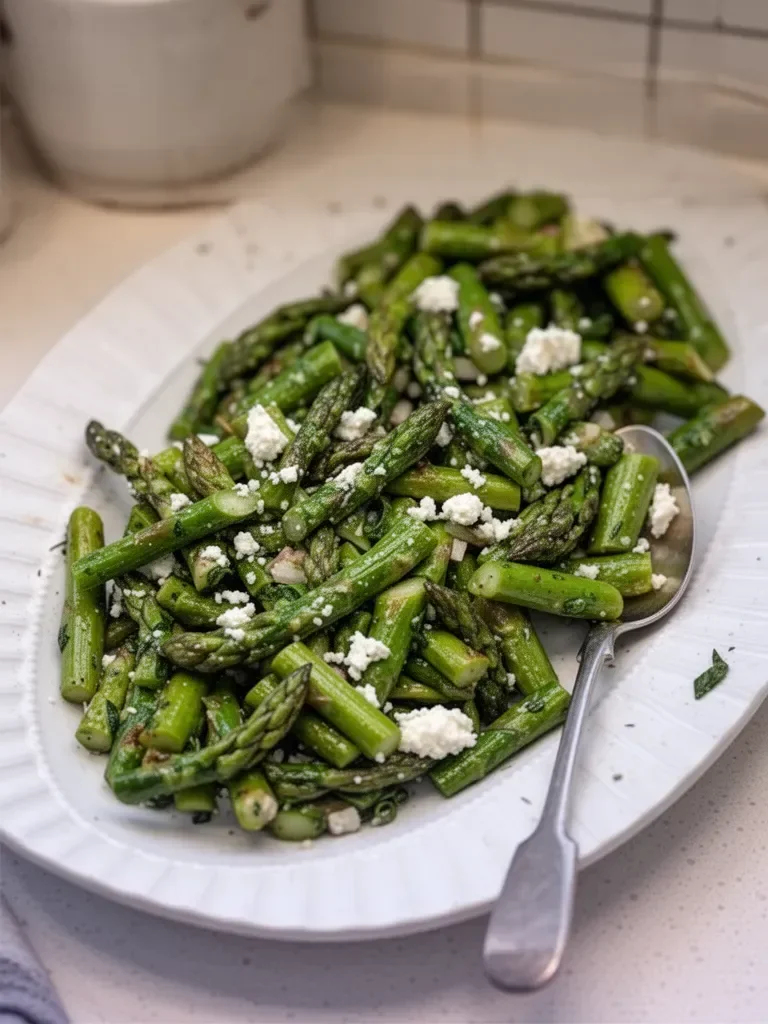 Greek Asparagus Salad