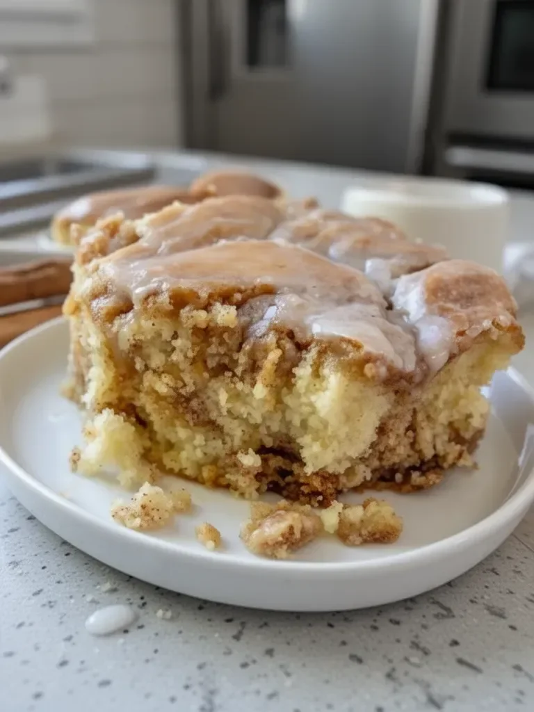 Homemade Cinnamon Roll Cake