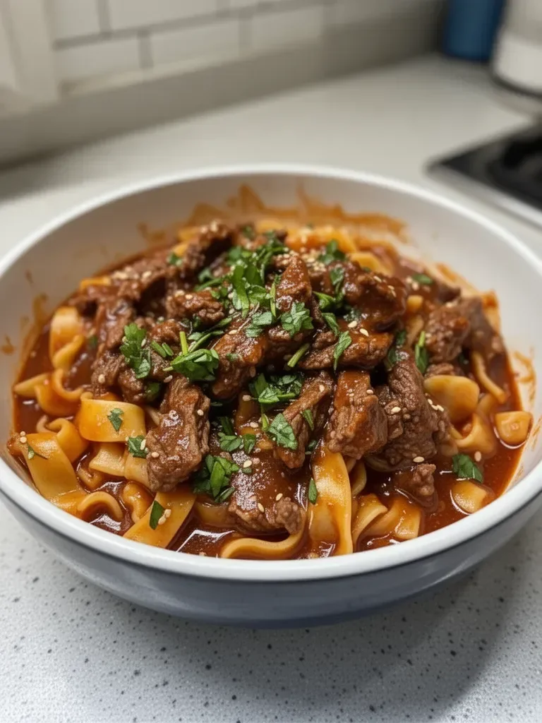 Korean Beef Noodles