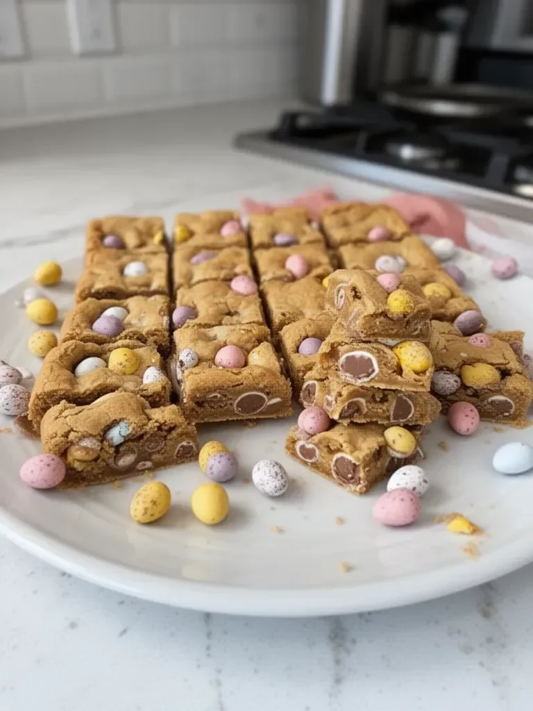 Mini Egg Cookie Bars
