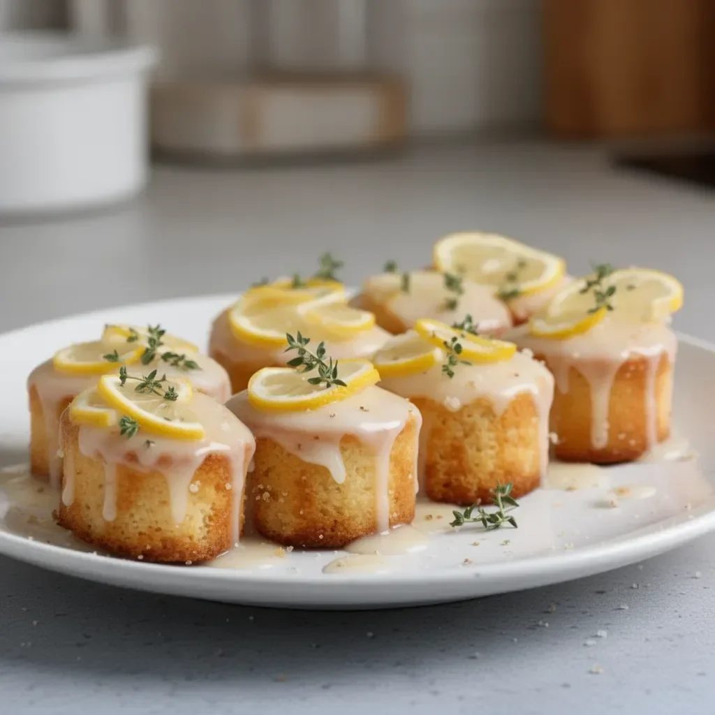 Mini Lemon Drizzle Cakes