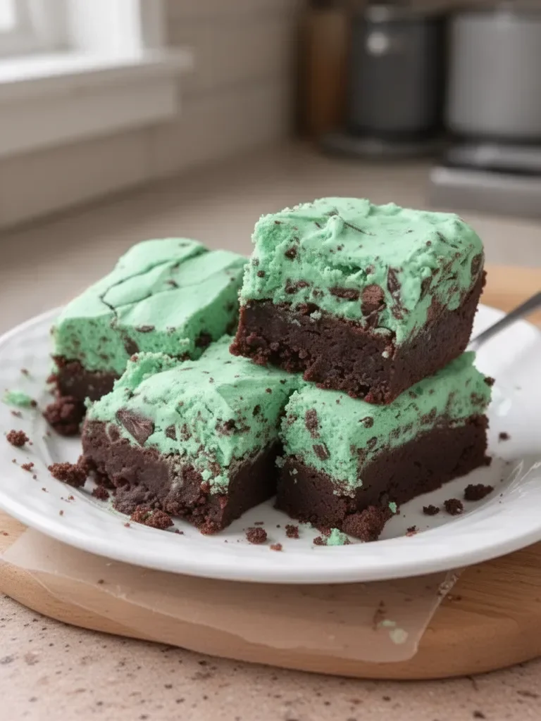 Mint Brownies Recipe
