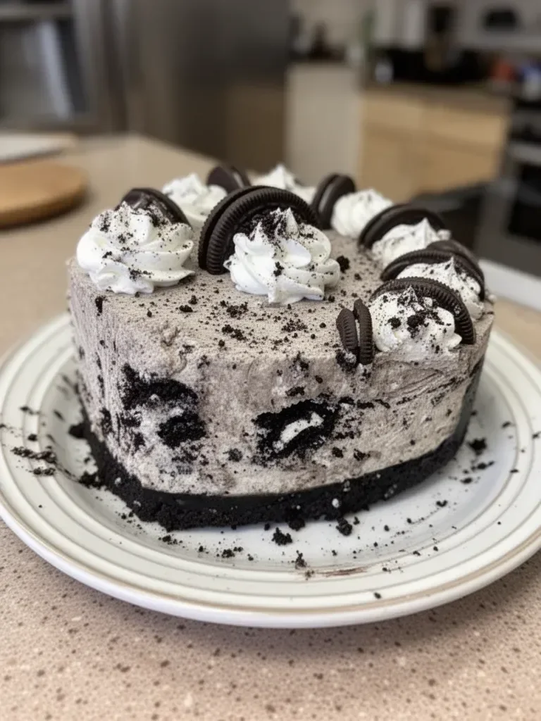 No-Bake Oreo Cheesecake