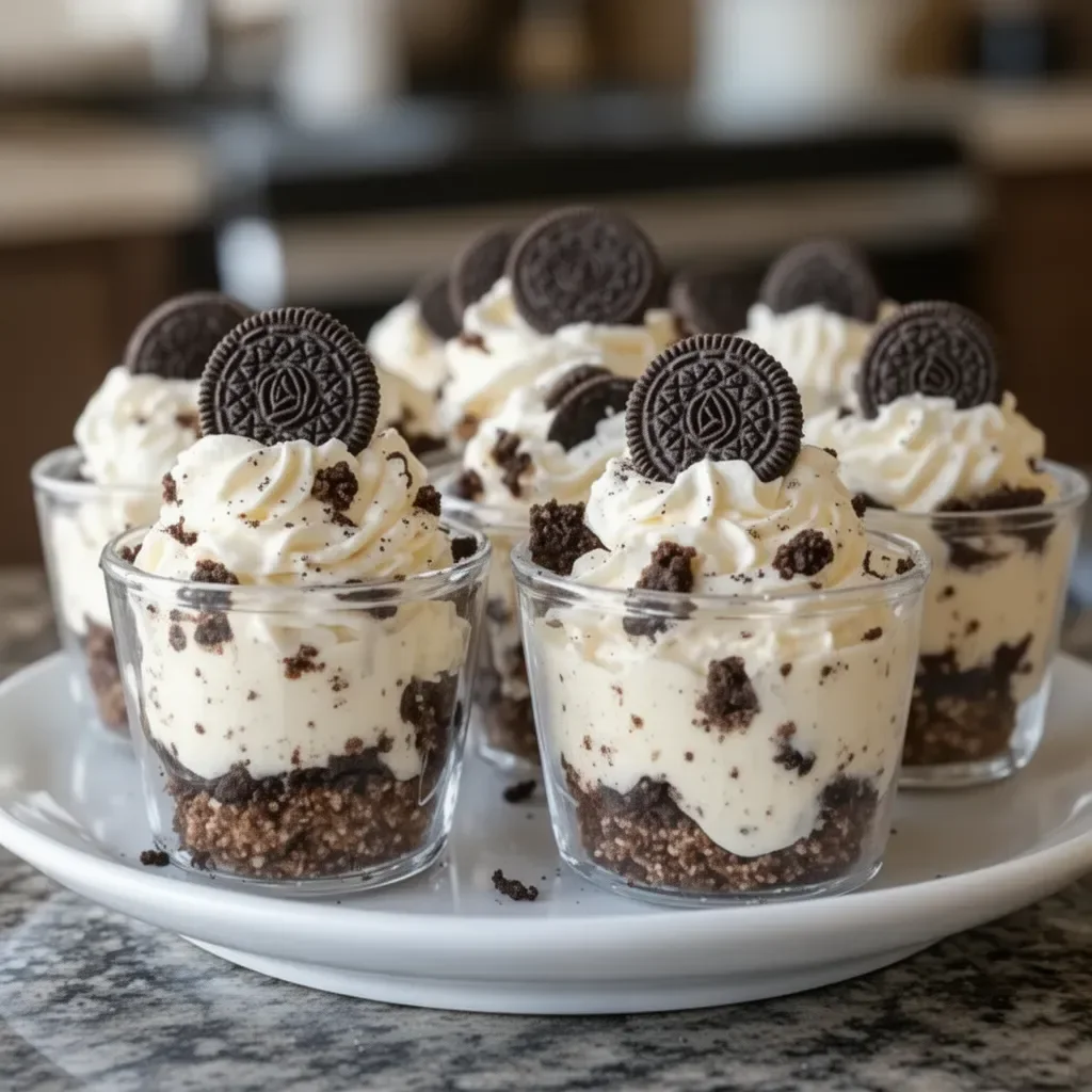 No-Bake Oreo Cheesecake Cups