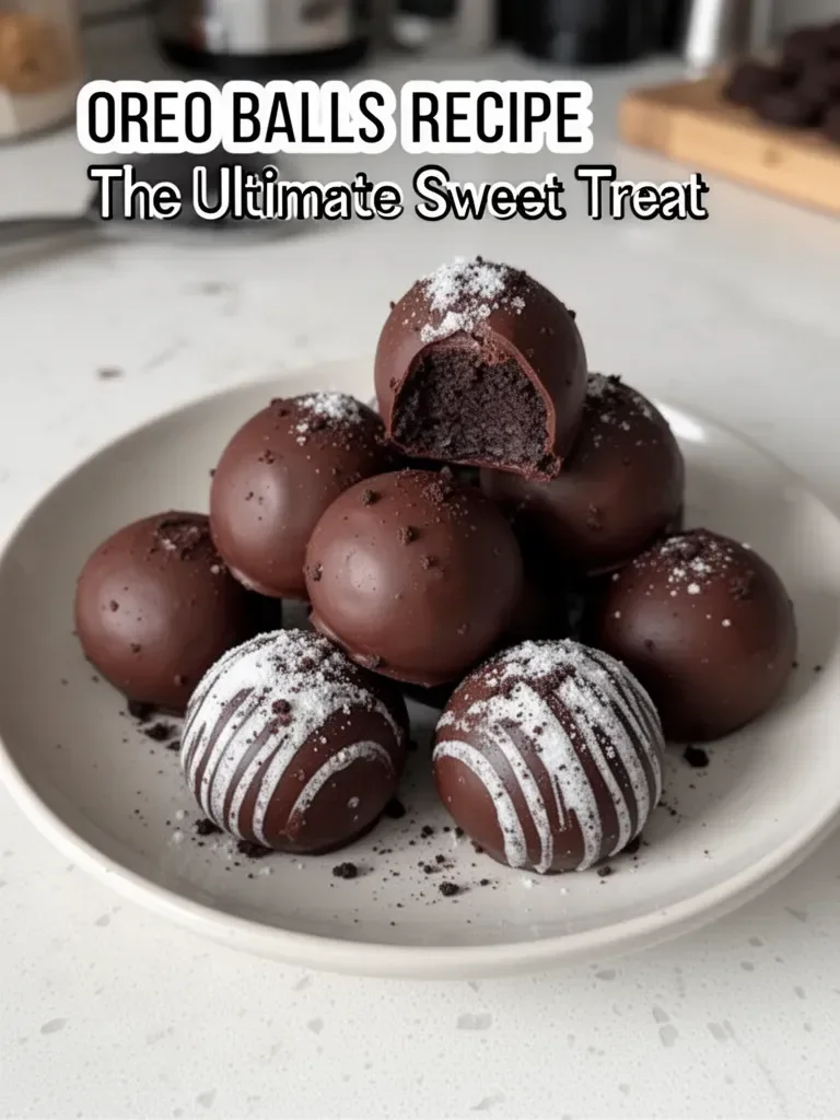 Oreo Balls Recipe
