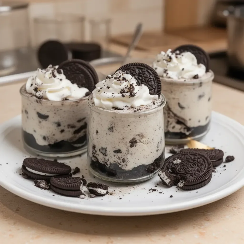 Oreo No-Bake Cheesecake Cups