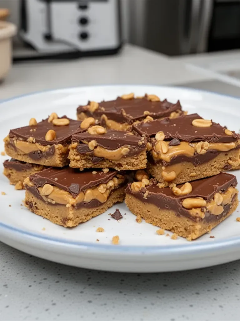 Peanut Butter Chocolate Bars