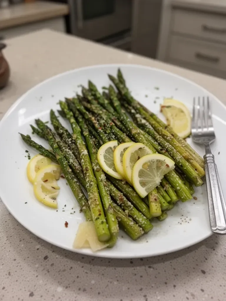 Roasted Parmesan Asparagus