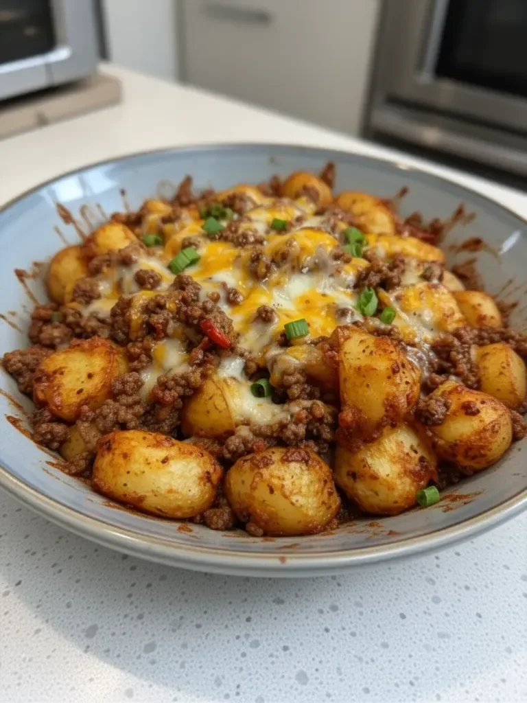 Sloppy Joe Potato Skillet