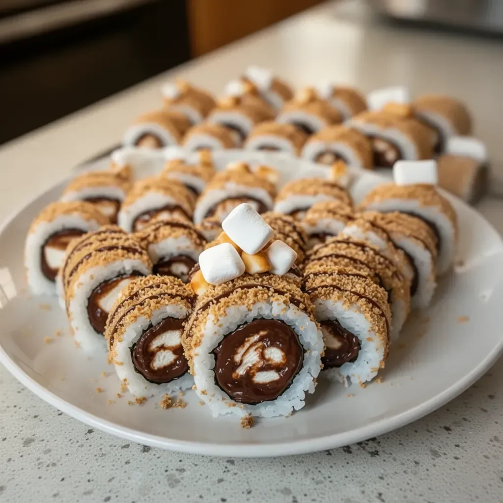 S'mores Sushi Rolls