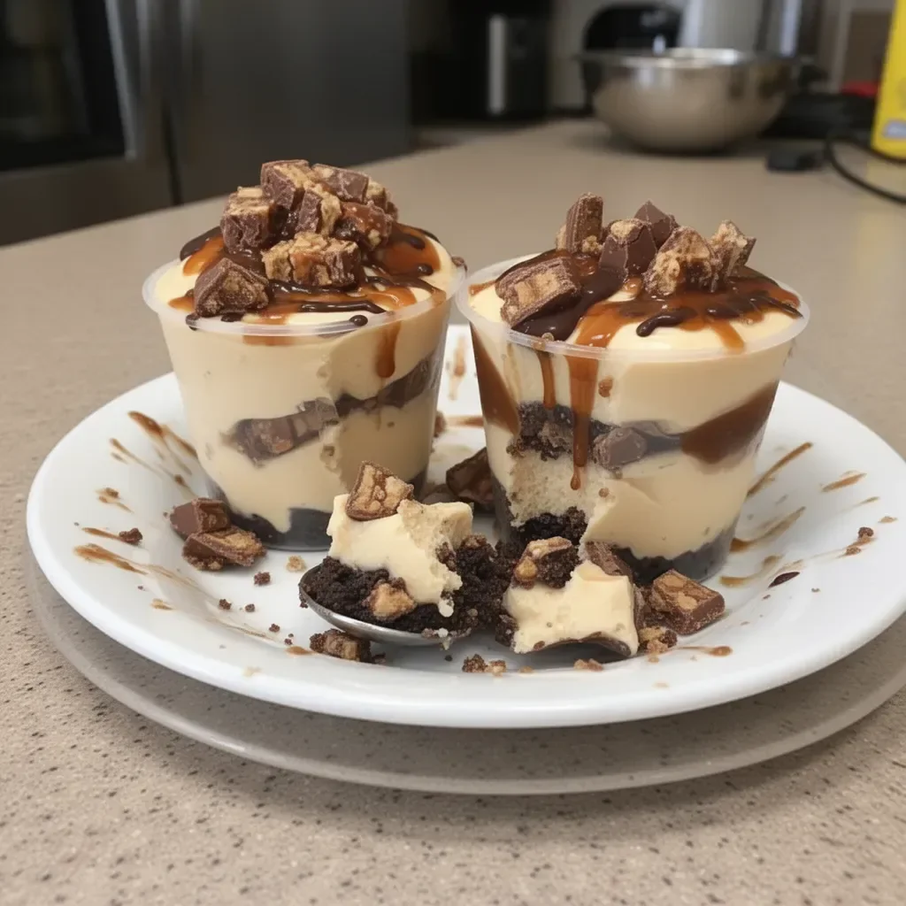 Snickers Dessert Cups