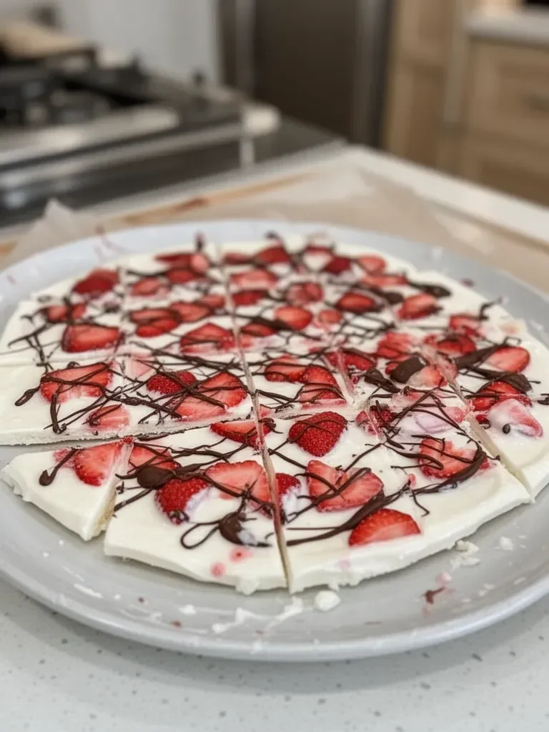 Strawberry Yogurt Bark