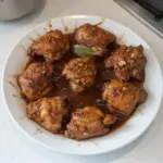 Delicious and flavorful Filipino Chicken Adobo served in a bowl