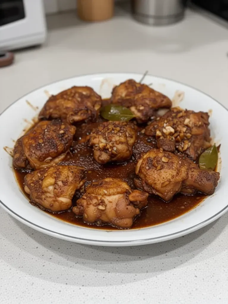 The BEST Filipino Chicken Adobo