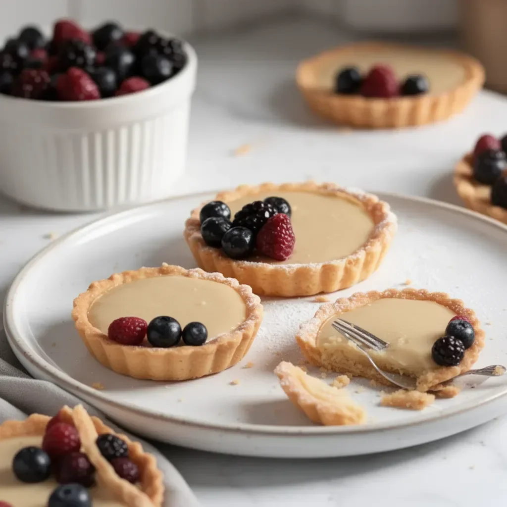 Vegan Fruit Tarts with Custard Recipe
