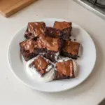 Delicious zero sugar brownies with Greek yogurt, perfect for guilt-free snacking