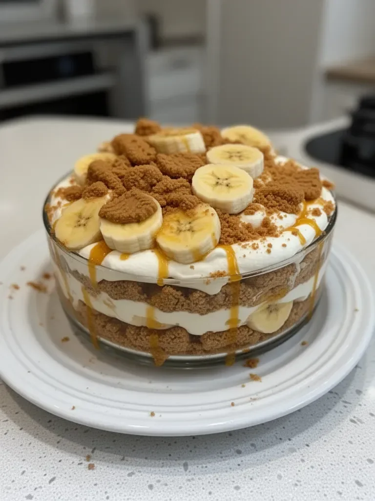 Biscoff Banana Pudding