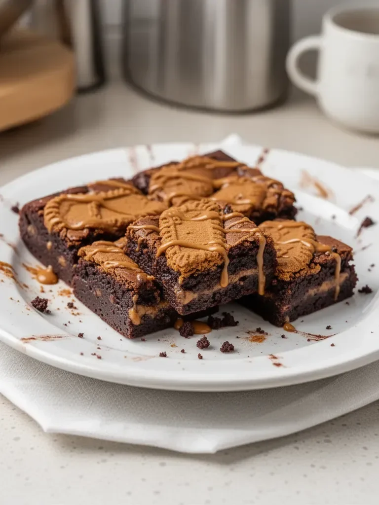 Biscoff Brownies