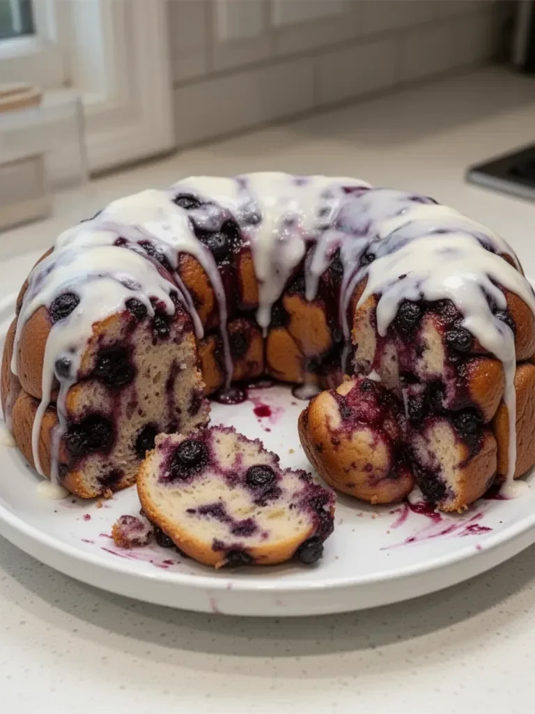 Blueberry Monkey Bread