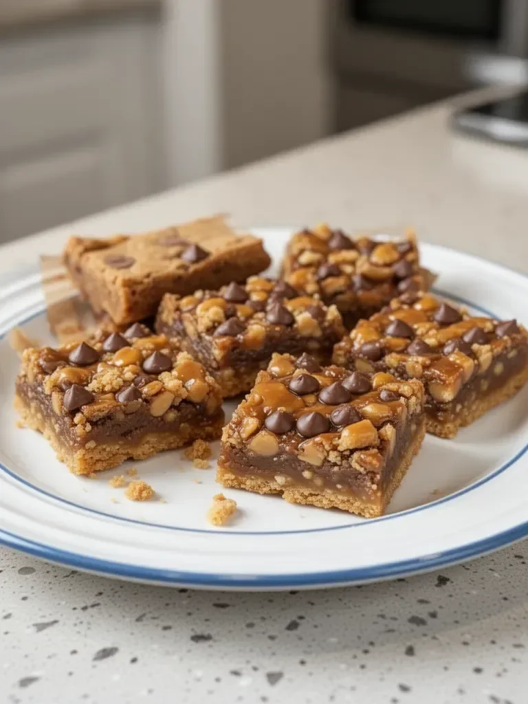 Cake Mix Toffee Bars