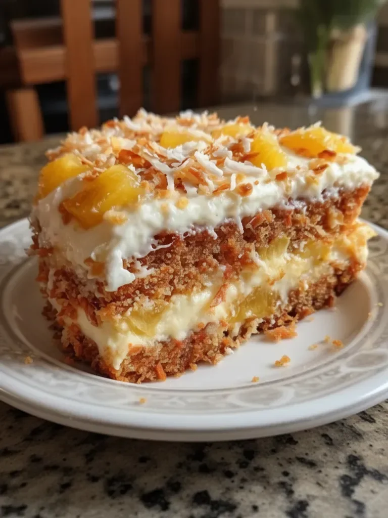Carrot Pineapple Cake