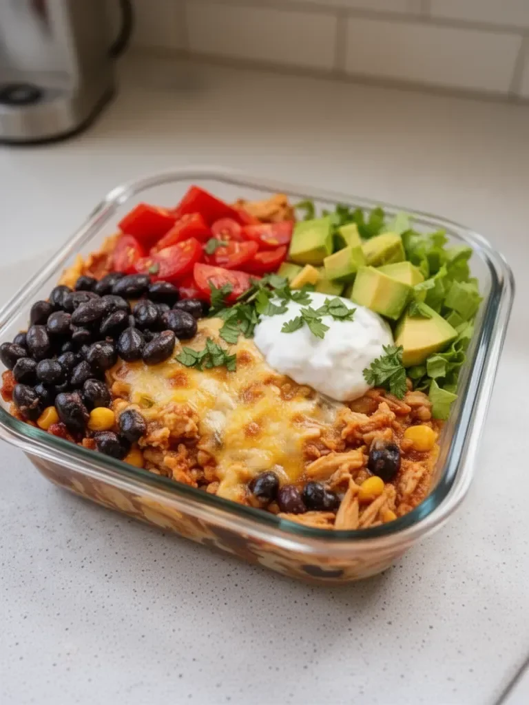 Chicken Enchilada Bowl