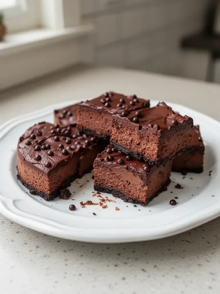 Chocolate Cheesecake Bars