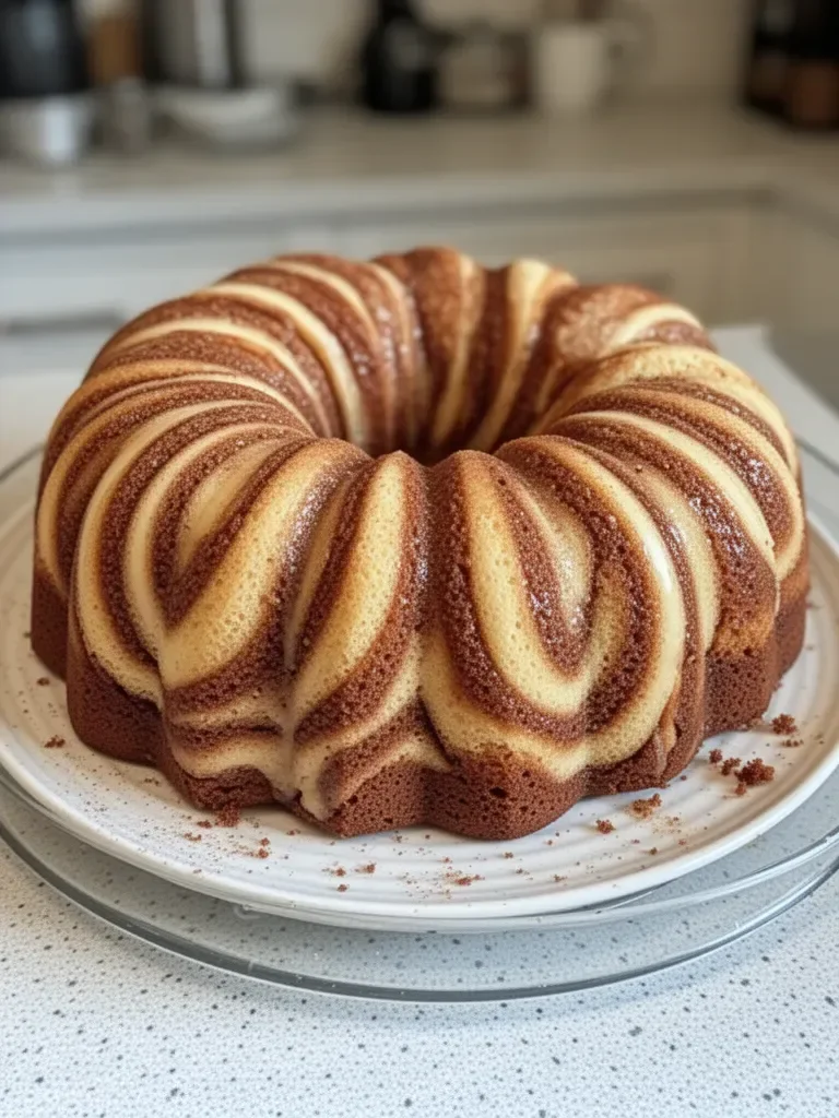 Cinnamon Swirl Bundt Cake