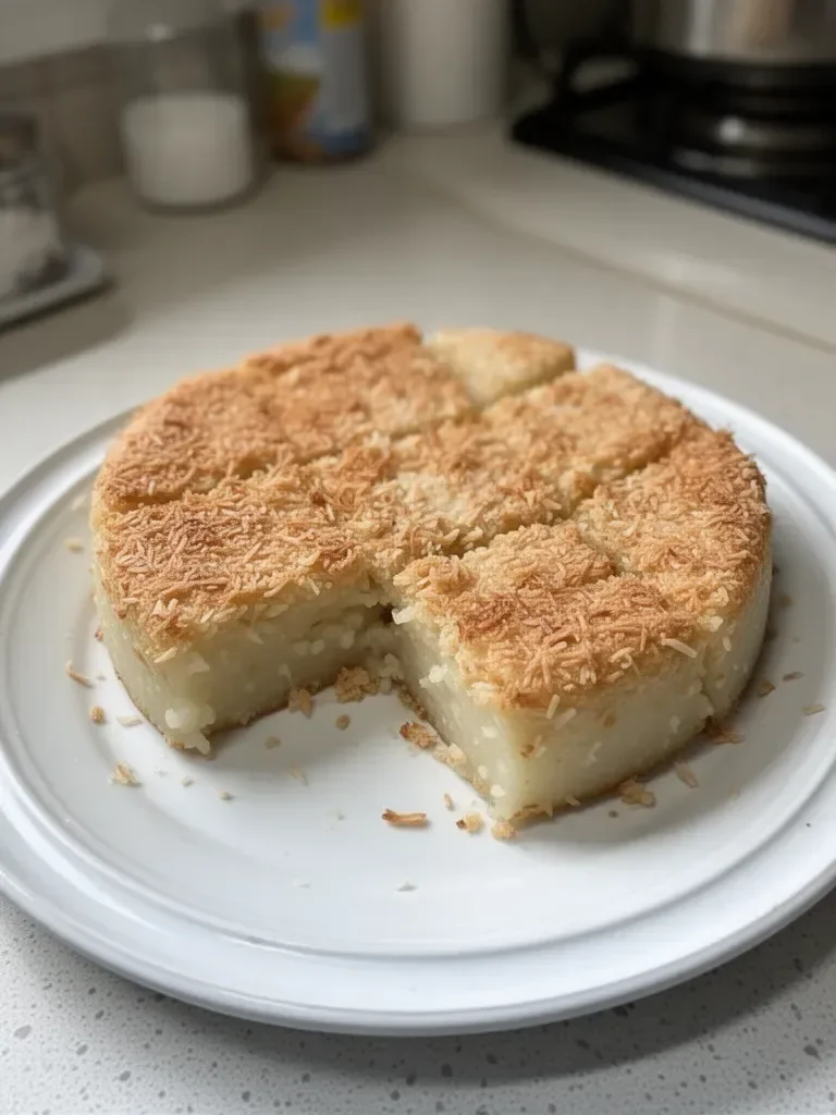 Coconut Mochi Cake