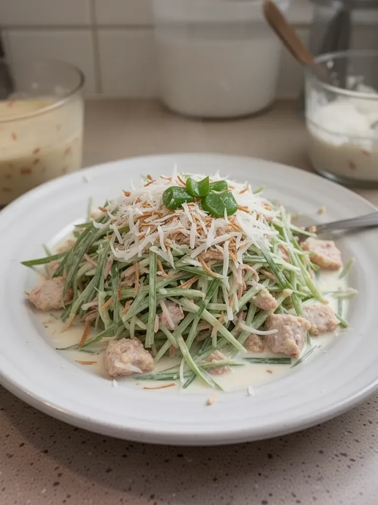 Coconut Pandan Salad
