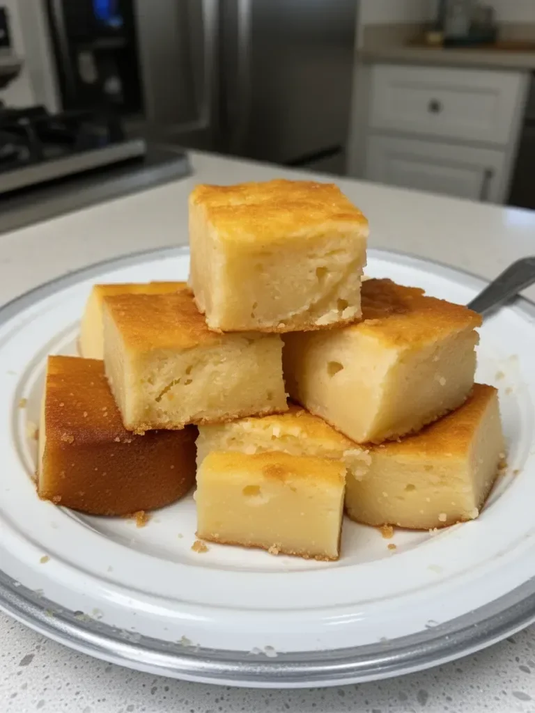 Hawaiian Coconut Custard Mochi