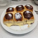 Hawaiian rolls filled with rich Boston cream pie filling