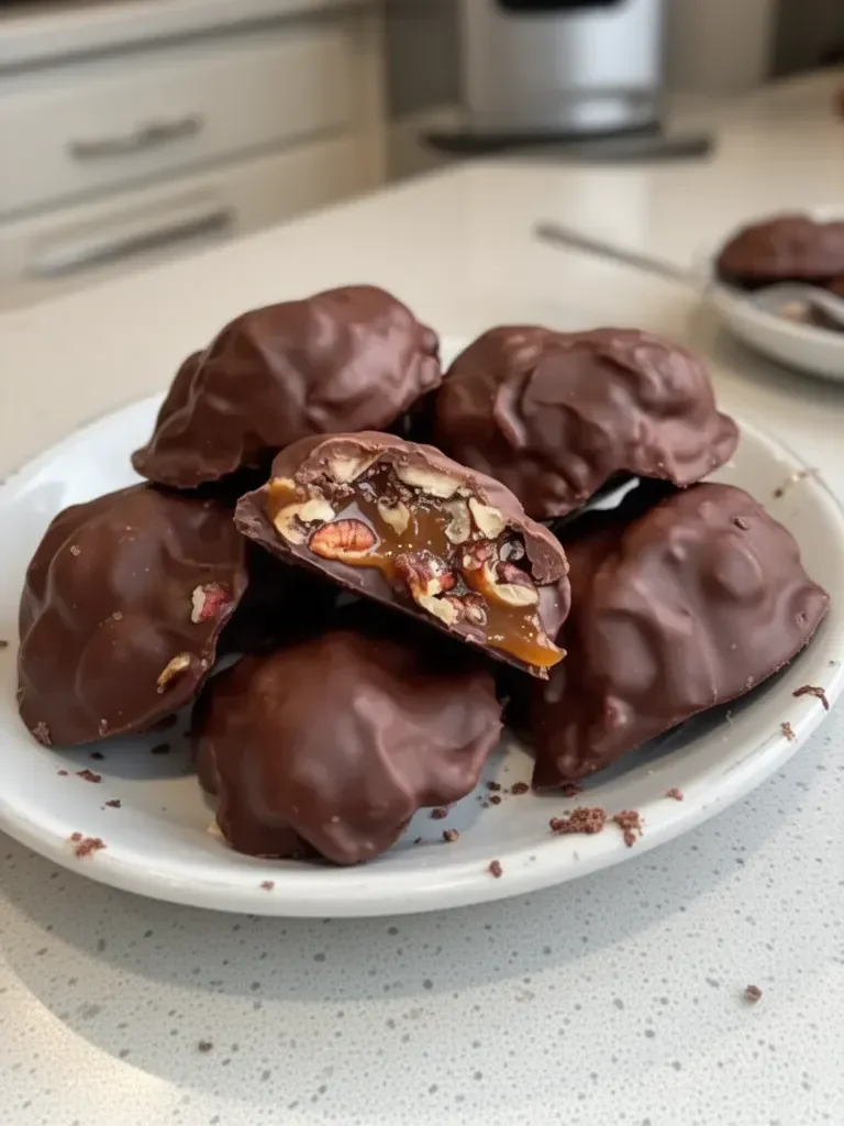 Homemade Chocolate Turtles