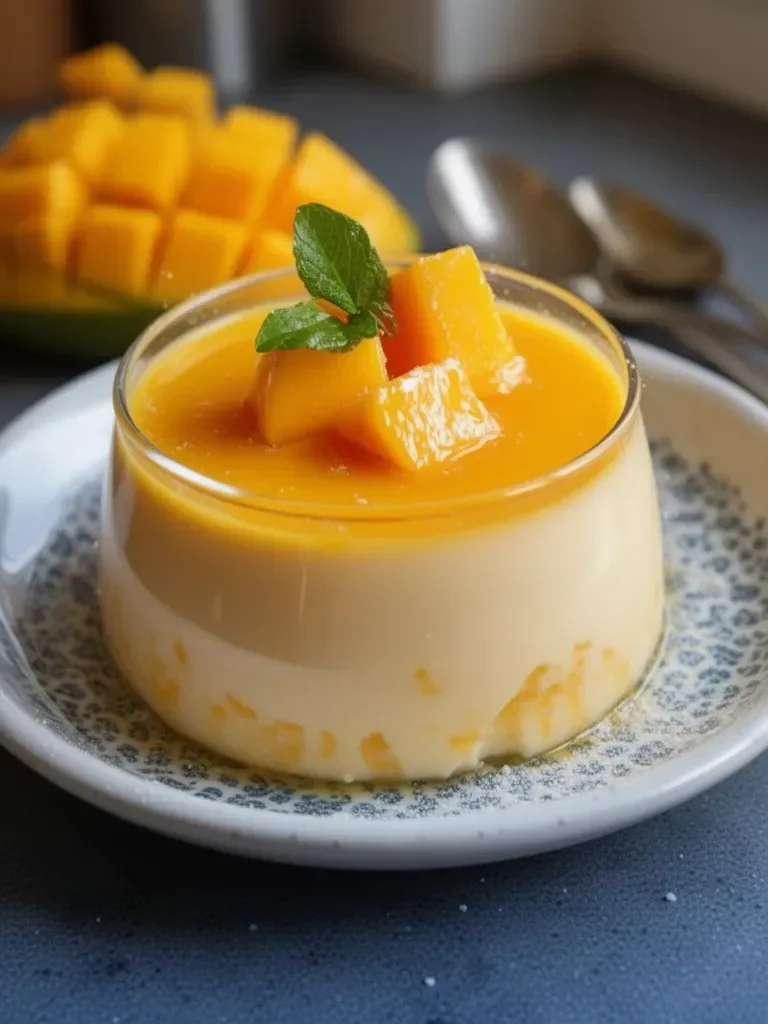 Mango Panna Cotta