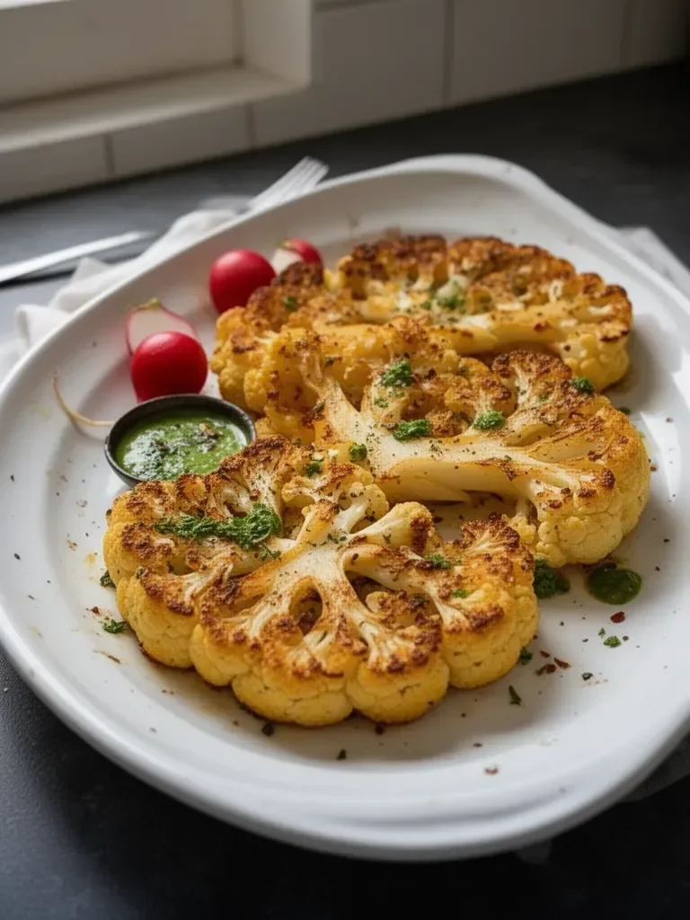 Roasted Cauliflower Steaks